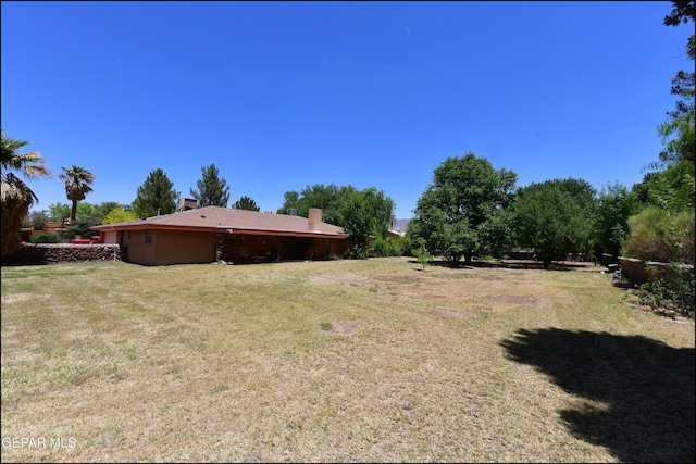 312 Caporal Ct, El Paso, TX 79932 - view of grassy yard