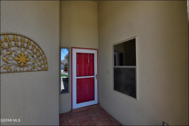 6609 El Poste Ct, El Paso, TX 79912 - entrance to property featuring stucco siding