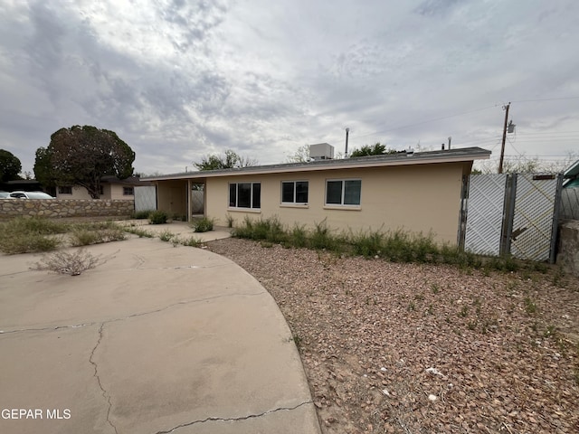 8244 Strickland Dr, El Paso, TX 79907 - ranch-style house with stucco siding