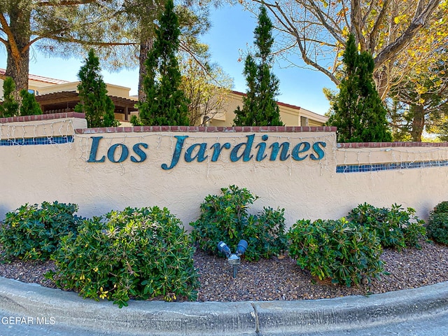1119 Los Jardines Cir, El Paso, TX 79912 - view of community / neighborhood sign
