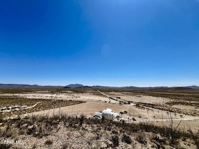 16899 Old Butterfield Trl, El Paso, TX 79938 - mountain view with rural landscape