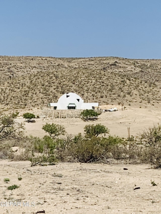 16899 Old Butterfield Trl, El Paso, TX 79938 - view of mountain background with a desert landscape