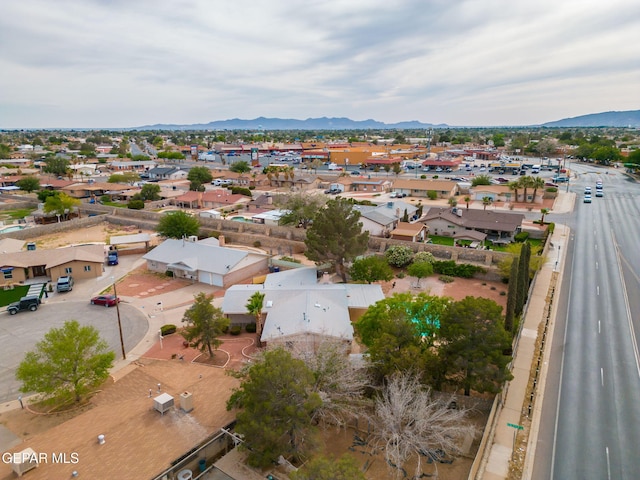 10601 Groverock Ct, El Paso, TX 79935 - aerial view of residential area with a mountainous background
