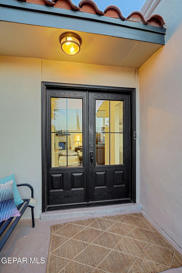 840 Tepic Dr, El Paso, TX 79912 - view of exterior entry featuring stucco siding