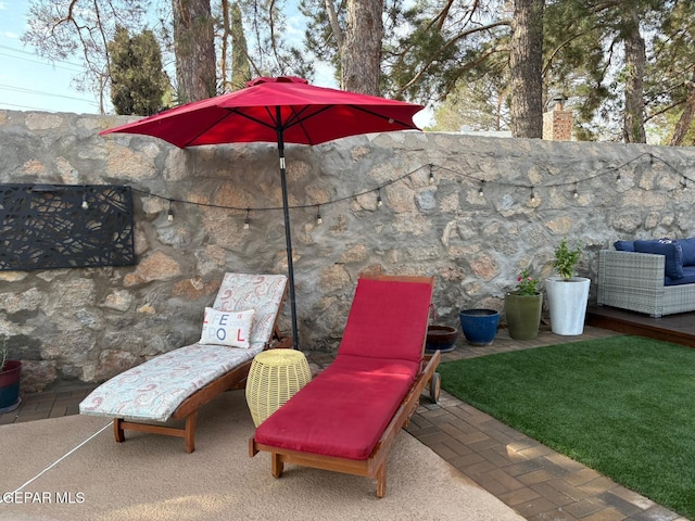 840 Tepic Dr, El Paso, TX 79912 - view of patio