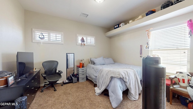 5712 Valley Lilac Ln, El Paso, TX 79932 - bedroom with carpet floors and a desk