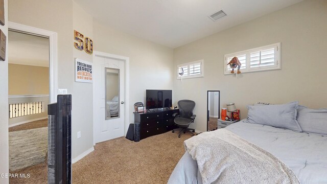 5712 Valley Lilac Ln, El Paso, TX 79932 - bedroom with carpet floors