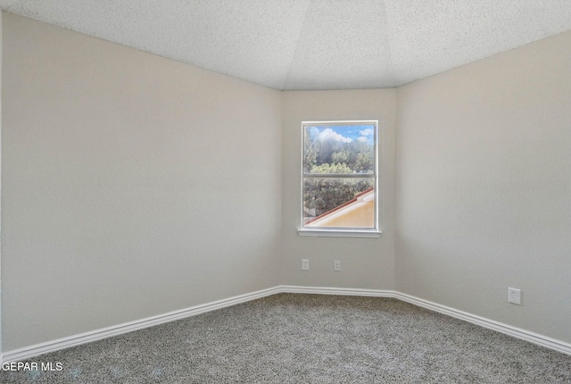1718 Dean Jones Dr, El Paso, TX 79936 - unfurnished room with carpet flooring, a textured ceiling, and baseboards