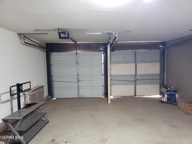 10173 Lakeview Dr, El Paso, TX 79924 - garage featuring a garage door opener