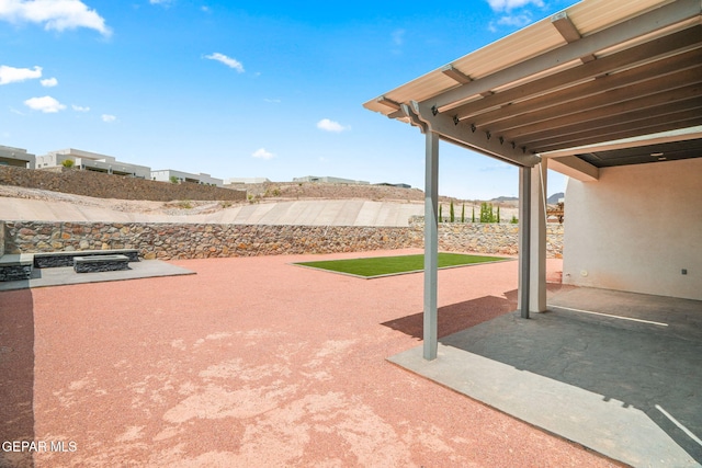 7467 Cimarron Gap Dr, El Paso, TX 79911 - view of patio / terrace
