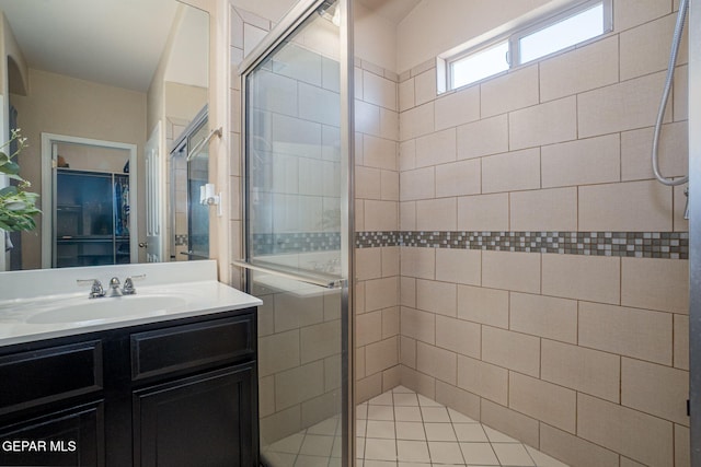 2221 Furtherpoint Pl, El Paso, TX 79911 - full bath with a stall shower and vanity