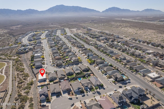 2221 Furtherpoint Pl, El Paso, TX 79911 - view of property location with a mountainous background and nearby suburban area
