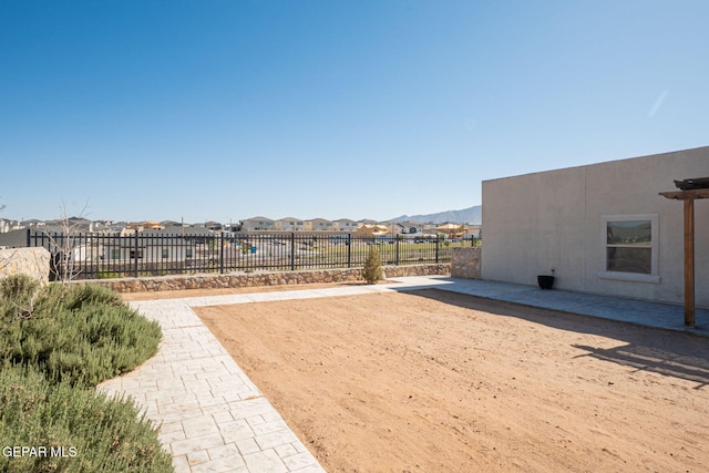 2221 Furtherpoint Pl, El Paso, TX 79911 - view of yard with a residential view and a patio