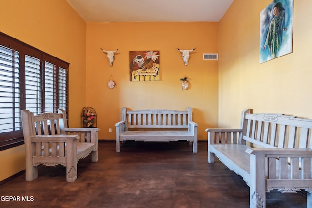 10819 Loma De Amor Ln, El Paso, TX 79934 - bedroom with finished concrete flooring