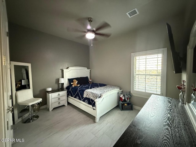14529 Tierra Spring Ave, El Paso, TX 79938 - bedroom featuring baseboards and a ceiling fan
