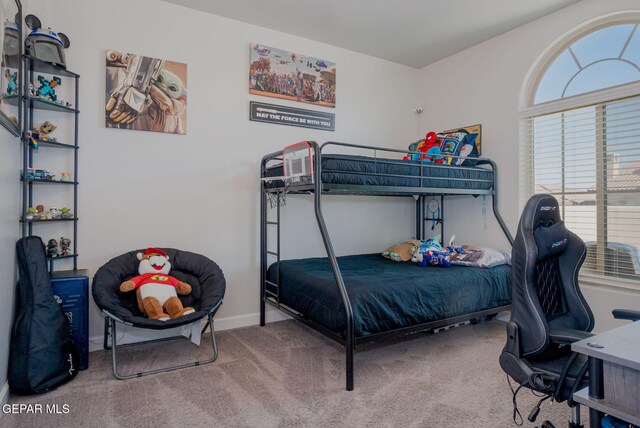 13436 Emerald Crystal Dr, El Paso, TX 79928 - bedroom with carpet flooring and baseboards