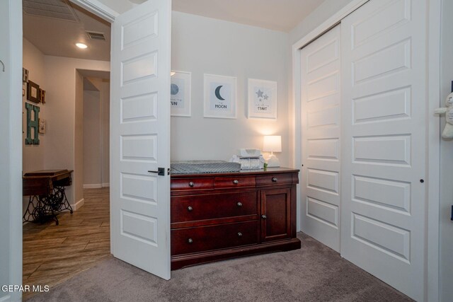 13436 Emerald Crystal Dr, El Paso, TX 79928 - bedroom featuring a closet, carpet floors, and baseboards