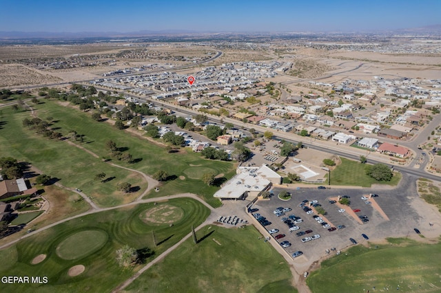 13436 Emerald Crystal Dr, El Paso, TX 79928 - aerial overview of property's location with nearby suburban area