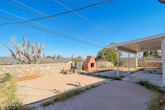 10224 Galahad Way, El Paso, TX 79924 - view of patio