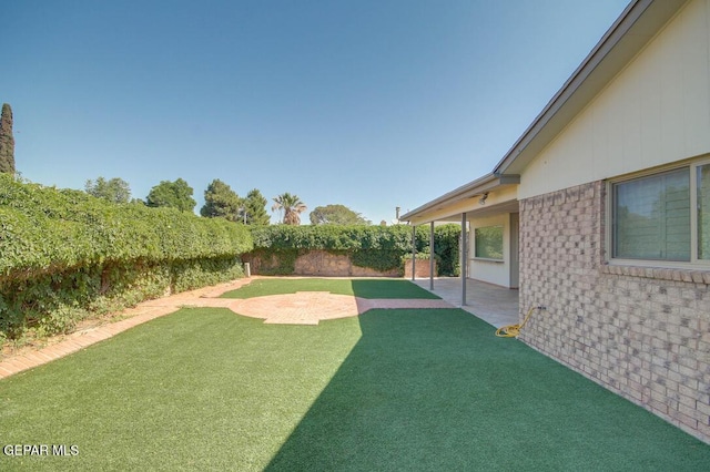 1701 Paul Moran Pl, El Paso, TX 79936 - view of yard featuring a patio area