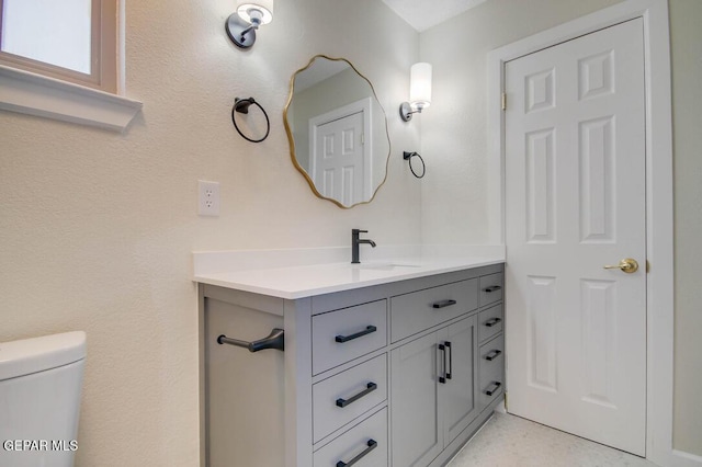 1701 Paul Moran Pl, El Paso, TX 79936 - bathroom with vanity and toilet