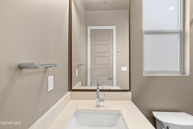 832 Acton St, Horizon City, TX 79928 - bathroom with vanity and toilet
