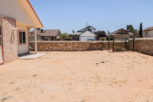 11896 Crimson Sky Dr, El Paso, TX 79936 - view of fenced backyard