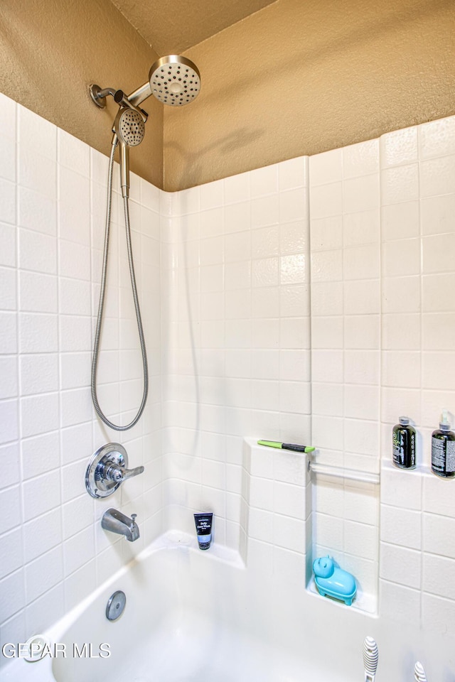 11352 Bullseye St, El Paso, TX 79934 - bathroom with bathing tub / shower combination