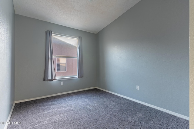 6224 Rhine Bridge Dr, El Paso, TX 79934 - carpeted spare room with a textured ceiling and baseboards
