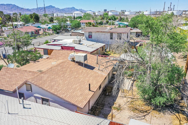124 N Toledo Pl, El Paso, TX 79905 - aerial view of residential area featuring mountains