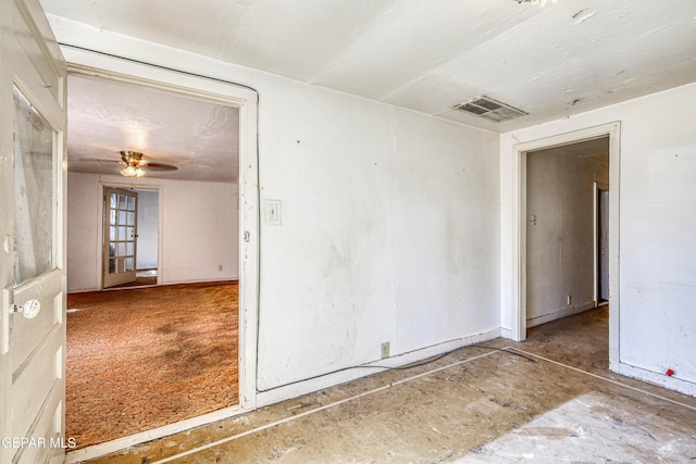 124 N Toledo Pl, El Paso, TX 79905 - unfurnished room with ceiling fan