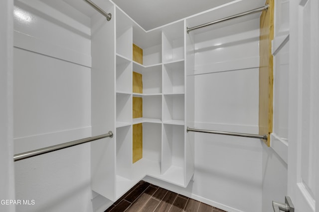 12055 Van Gogh Dr, El Paso, TX 79936 - spacious closet featuring dark wood-type flooring
