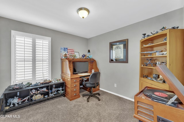13936 Garforth Ave, El Paso, TX 79928 - carpeted home office with baseboards