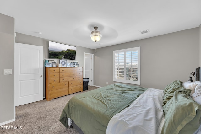 13936 Garforth Ave, El Paso, TX 79928 - carpeted bedroom featuring baseboards and a ceiling fan