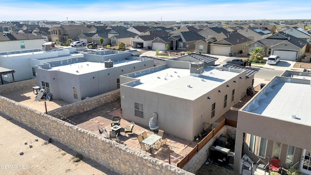 13936 Garforth Ave, El Paso, TX 79928 - aerial perspective of suburban area