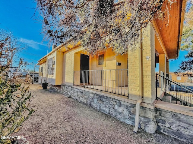 2526 Yandell Dr, El Paso, TX 79903 - view of side of home with brick siding