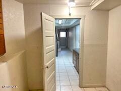 2526 Yandell Dr, El Paso, TX 79903 - hall with light tile patterned floors