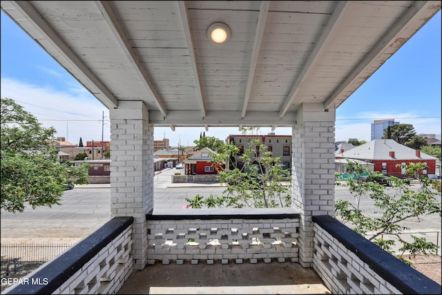 615 Arizona Ave, El Paso, TX 79902 - view of patio with a balcony