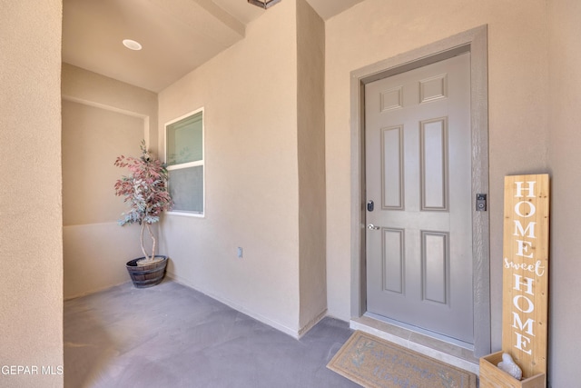 1741 Breeder Cup Way, El Paso, TX 79928 - property entrance with stucco siding