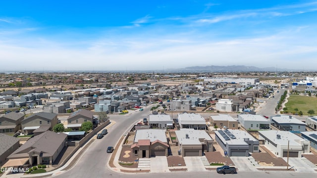 1741 Breeder Cup Way, El Paso, TX 79928 - aerial perspective of suburban area with a mountainous background