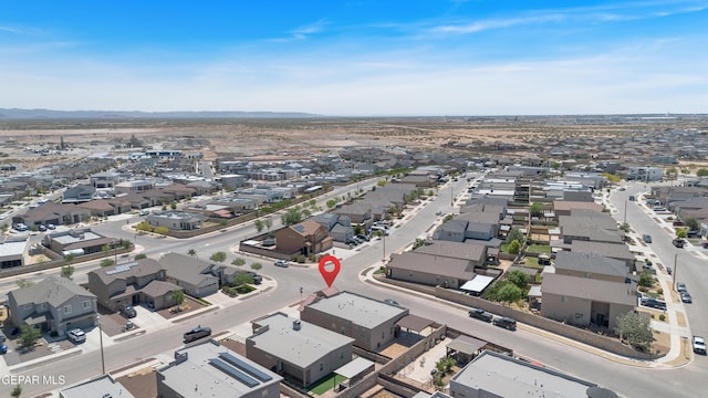 1741 Breeder Cup Way, El Paso, TX 79928 - aerial overview of property's location with nearby suburban area and a mountainous background