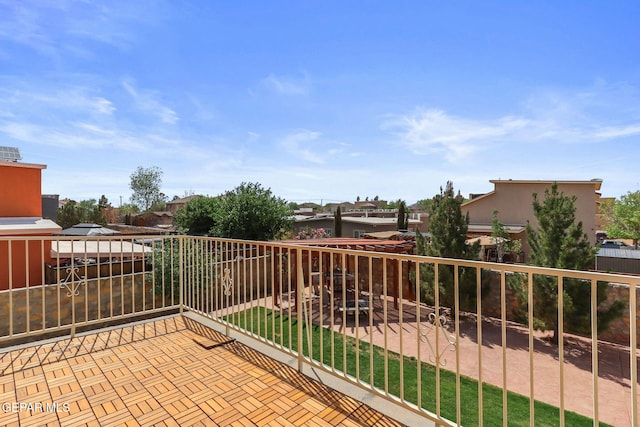 14025 Stoutland Ln, El Paso, TX 79928 - balcony featuring a residential view