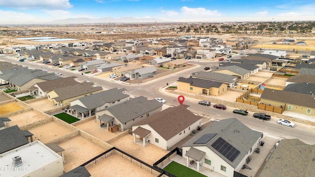 13688 Lago Vista Ave, El Paso, TX 79928 - aerial view of residential area featuring a mountain backdrop