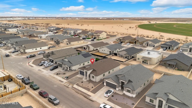 13688 Lago Vista Ave, El Paso, TX 79928 - aerial perspective of suburban area