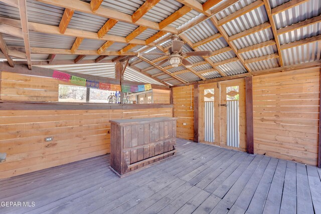 5424 Fire Ridge Cir, El Paso, TX 79932 - deck with a ceiling fan