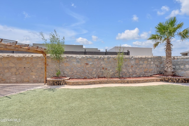 12776 Runway Ave, El Paso, TX 79928 - view of yard