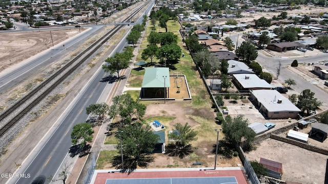 211 Green Haven Pl, El Paso, TX 79907 - aerial perspective of suburban area featuring a highway