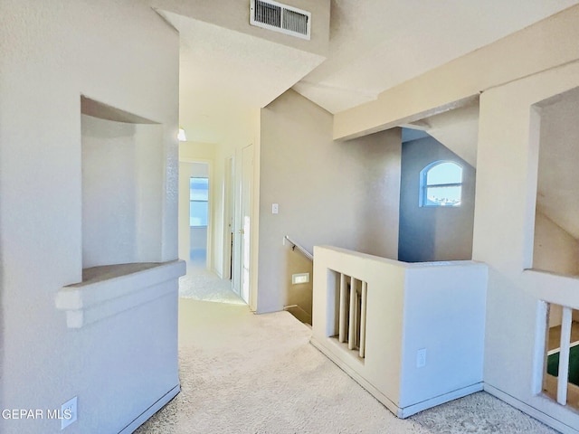 549 Northwyck Way, El Paso, TX 79928 - corridor featuring an upstairs landing and carpet flooring