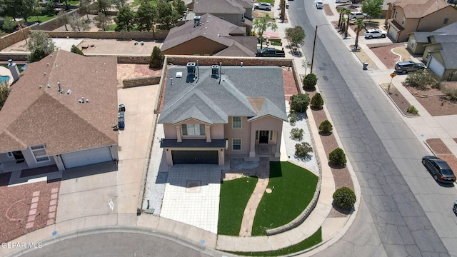 1461 Luz De Luna Pl, El Paso, TX 79912 - aerial view of residential area
