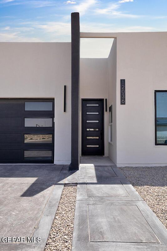 12036 Cotton Cloud Way, Socorro, TX 79927 - view of front facade featuring stucco siding